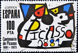 Picasso Stamp