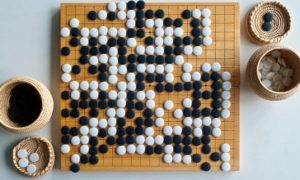 Completed Game of Go